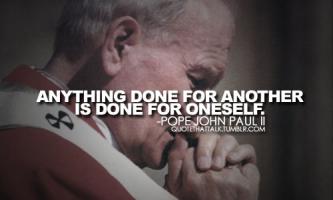 Pope John Paul quote #2