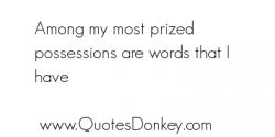 Possessions quote #2