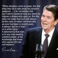 President Reagan quote