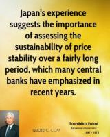 Price Stability quote #2