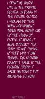Private Sector quote #2