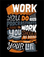 Procrastination quote #2