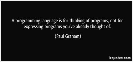 Programming Language quote #2