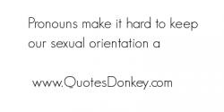 Pronouns quote #2