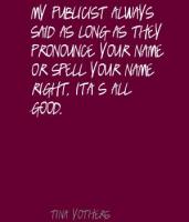 Publicist quote #1