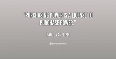 Purchasing Power quote #2