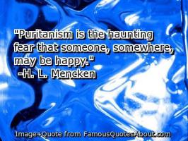 Puritanism quote #1