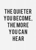 Quieter quote #1