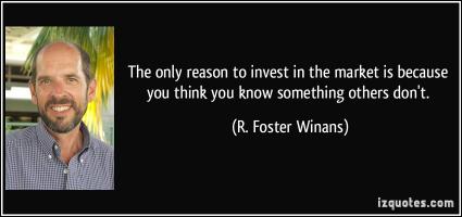 R. Foster Winans's quote