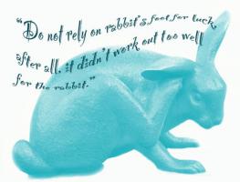 Rabbit quote #1