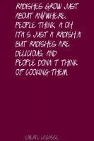 Radishes quote #1