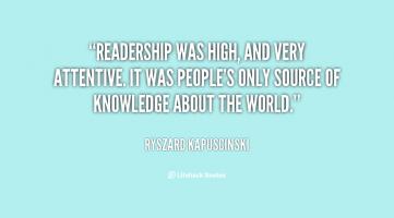 Readership quote #2