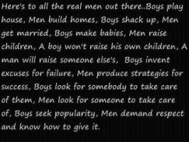 Real Man quote #2