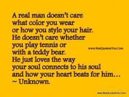 Real Man quote #2