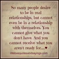 Real Relationship quote #2