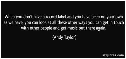 Record Label quote #2