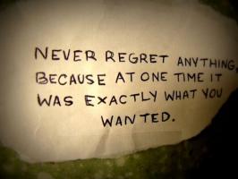 Regretted quote #1