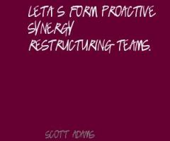 Restructuring quote #2