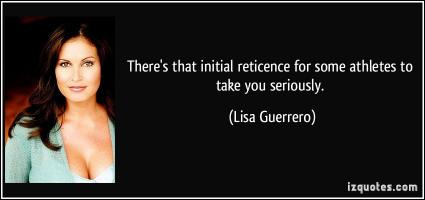 Reticence quote #1