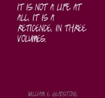 Reticence quote #1