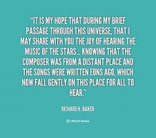 Richard H. Baker's quote #1