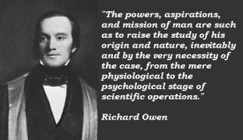 Richard Owen's quote