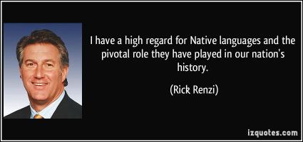 Rick Renzi's quote