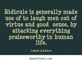 Ridicule quote