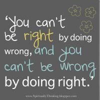 Right And Wrong quote #2