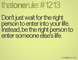 Right Person quote #2