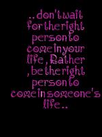 Right Person quote #2