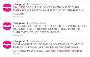 Rioting quote