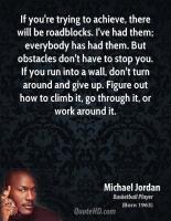 Roadblocks quote #2