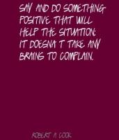 Robert A. Cook's quote