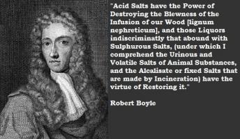 Robert Boyle's quote