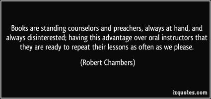 Robert Chambers's quote #1