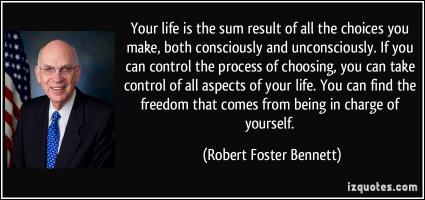 Robert Foster Bennett's quote