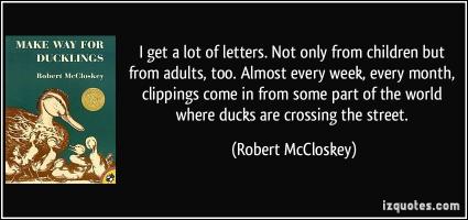 Robert McCloskey's quote #2