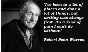 Robert Penn Warren's quote