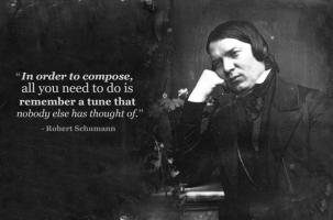 Robert Schumann's quote