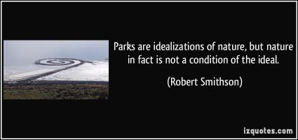 Robert Smithson's quote