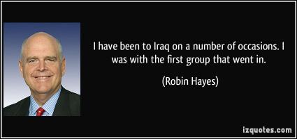 Robin Hayes's quote