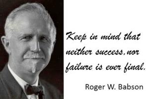 Roger Babson's quote #4