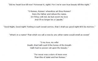 Romeo quote #1