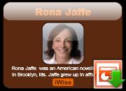 Rona Jaffe's quote #1
