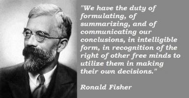 Ronald Fisher's quote #4