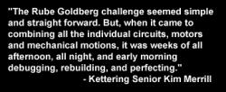 Rube Goldberg's quote