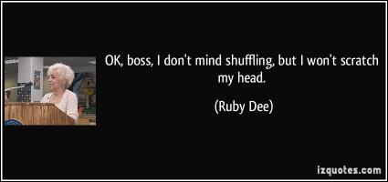 Ruby Dee's quote #2