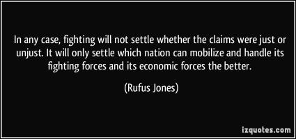 Rufus Jones's quote