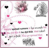 Rumour quote #1